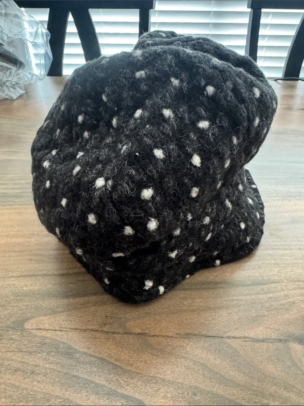 New Giovannio NY Black Tweed Newsboy Cap